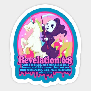 Revelation 6:8 Sticker